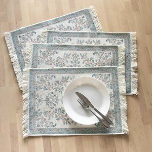 New Turkish Print Design 4-Piece Placemats